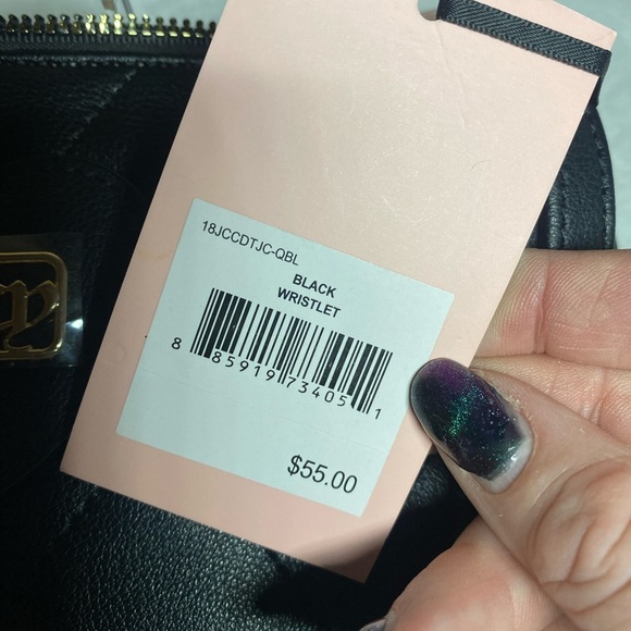 NWT Juicy Couture Wristlet Black - Picture 5 of 6